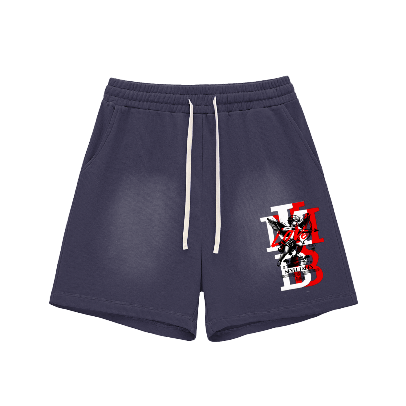 IMB Love Never Fades Shorts Navy